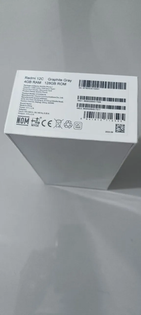 Redimi 12C Graphite Gray