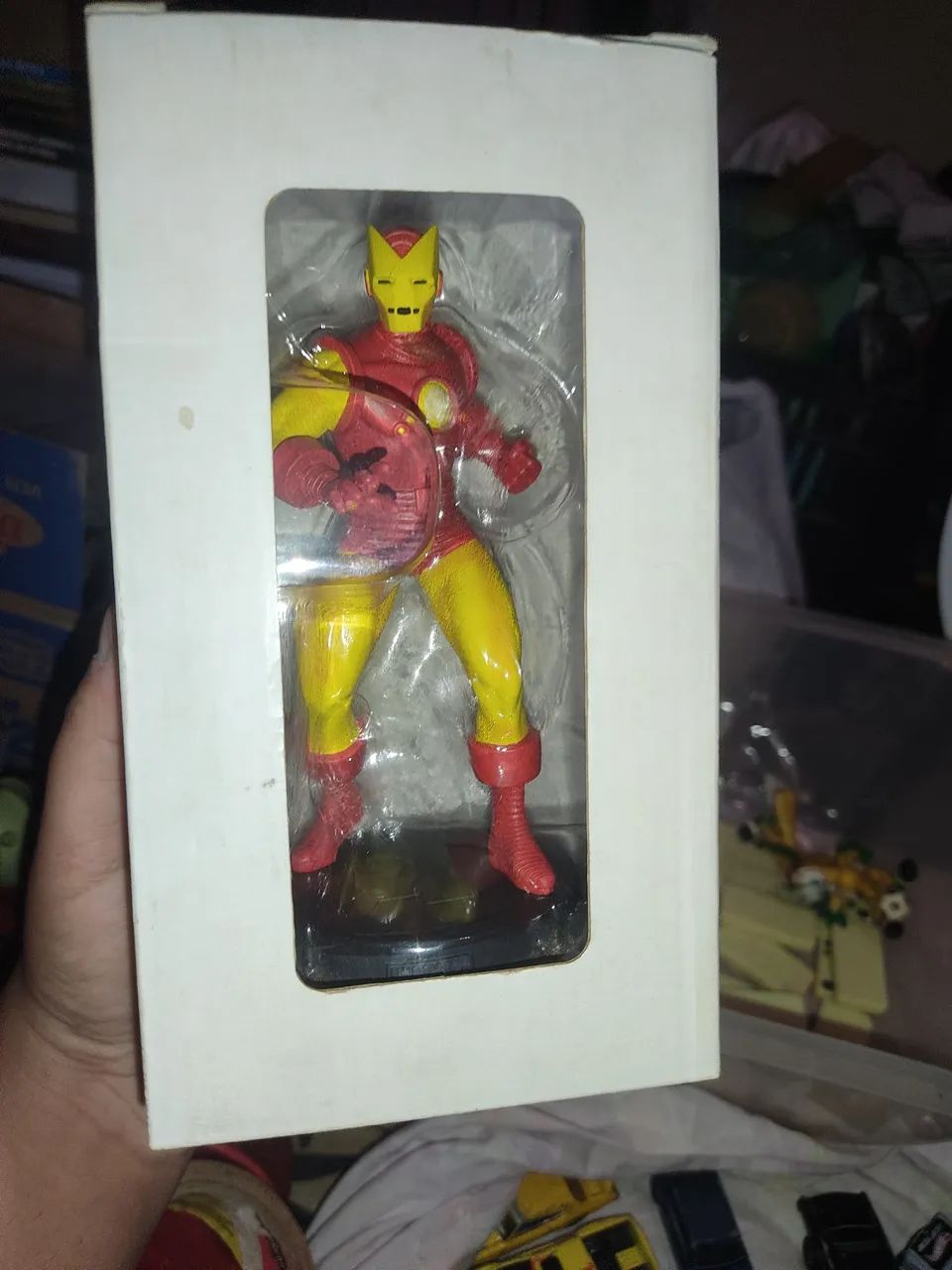 ACTION FIGURE Marvel Fact Files Classic Special #1 HOMEM DE FERRO CLASSICO, Colecionável 