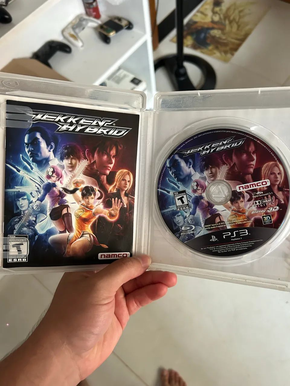 Tekken hybrid ps3 raro 64717106574339121