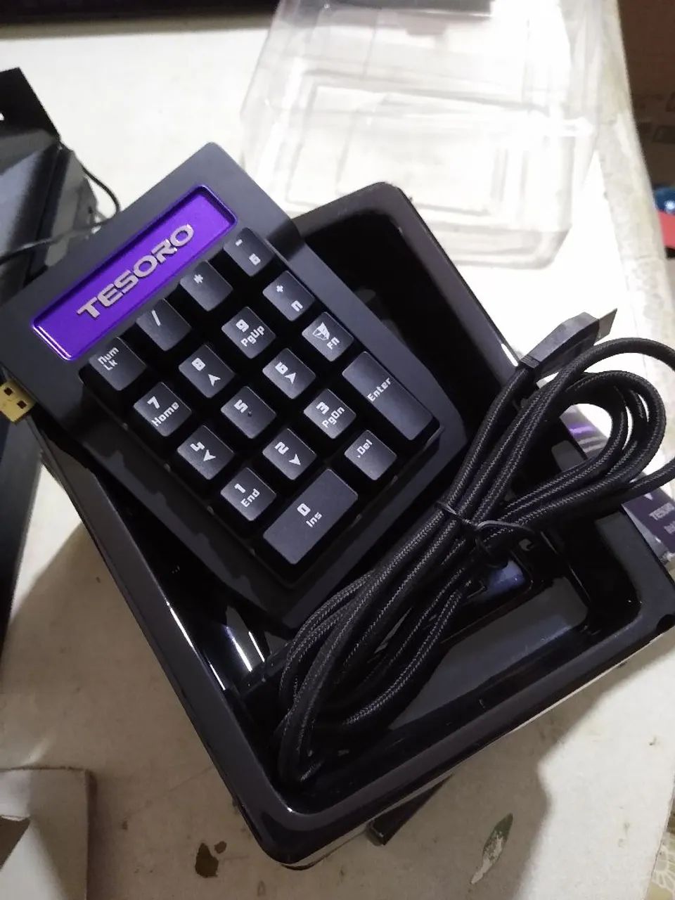 Lote de teclados numéricos TIZONA e Multilaser usb - Foto 2