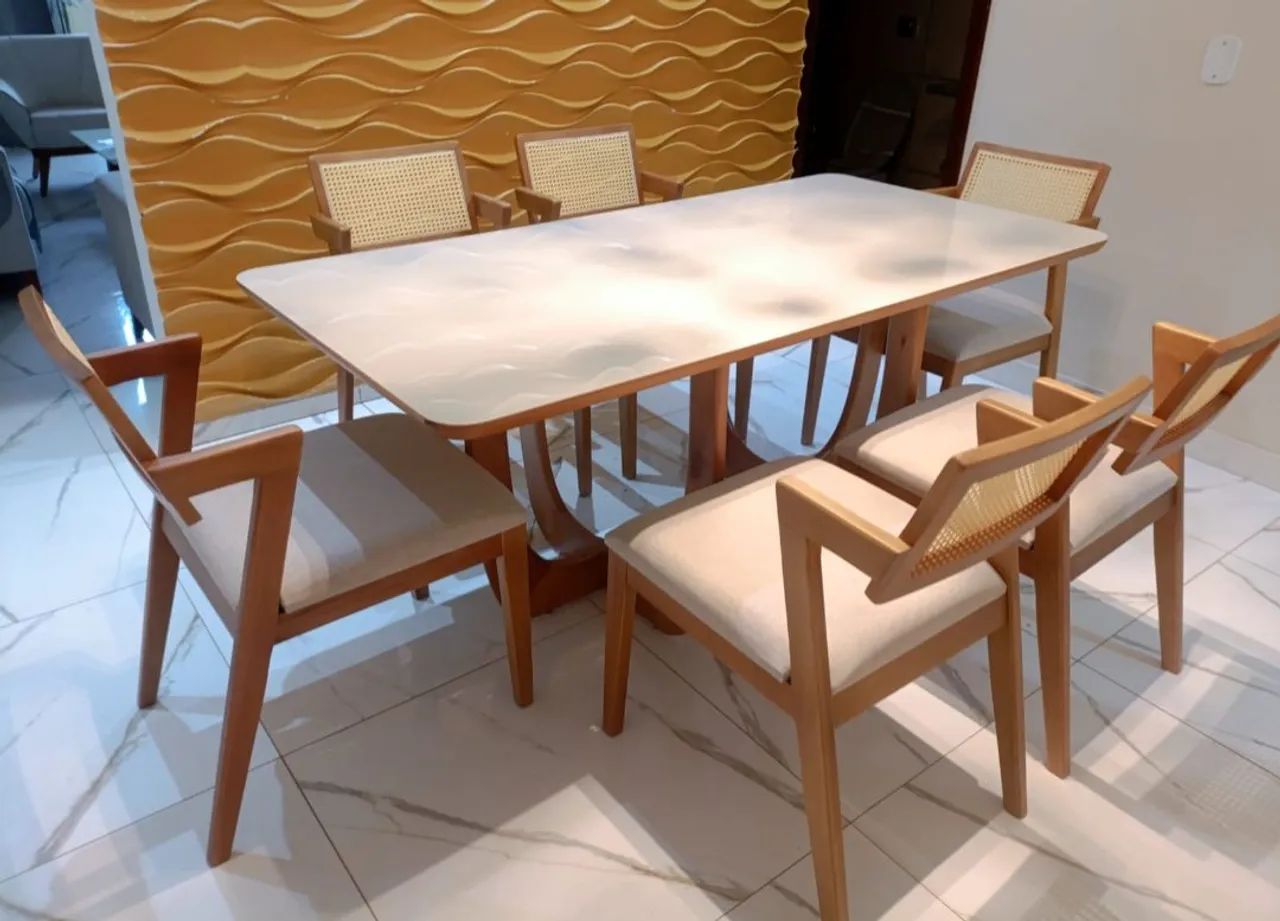 Mesa de jnatar em madeira base em madeira arca 