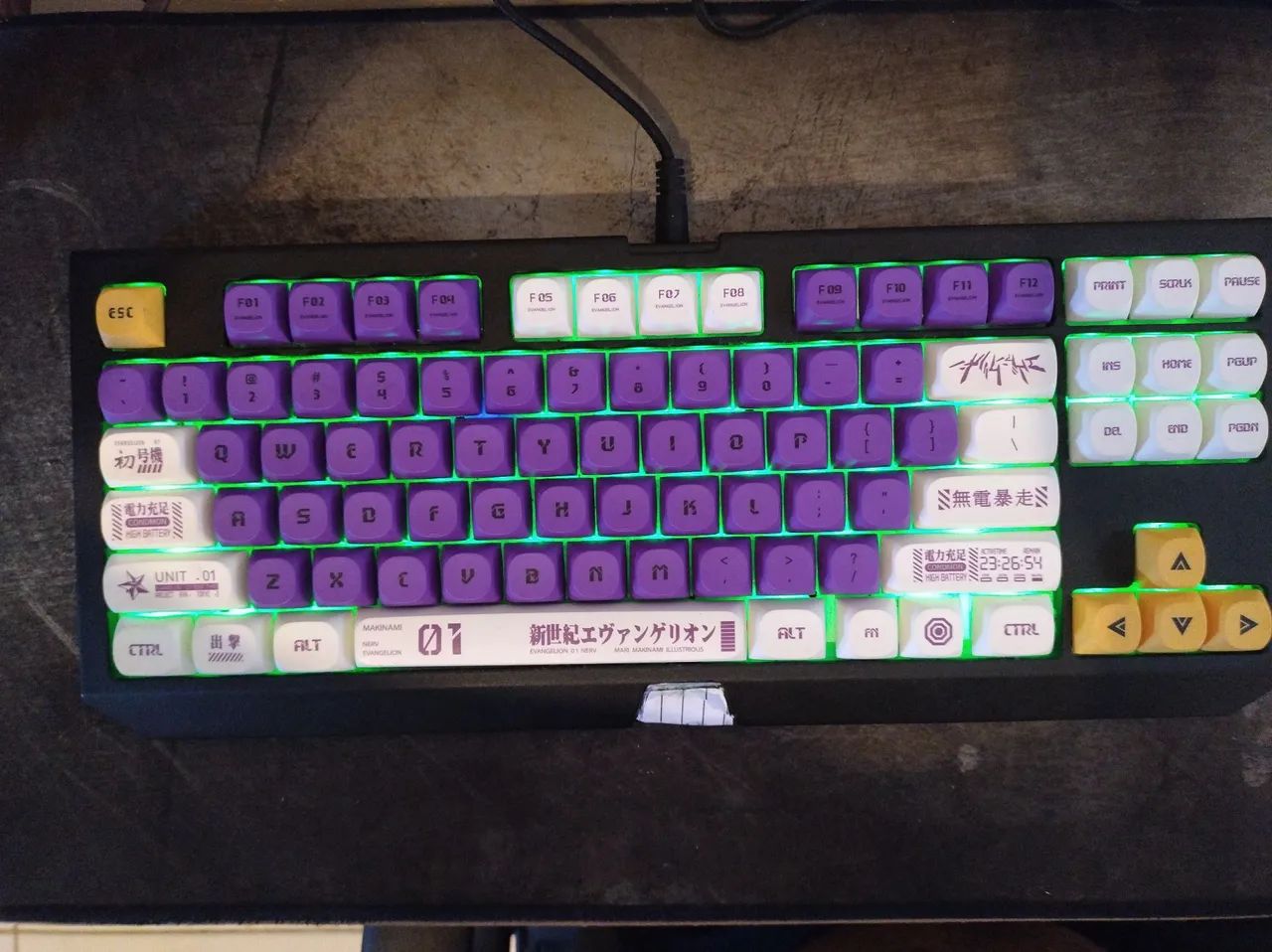 Teclado Razer Blackwidow Chroma V2 Customizado - Foto 5