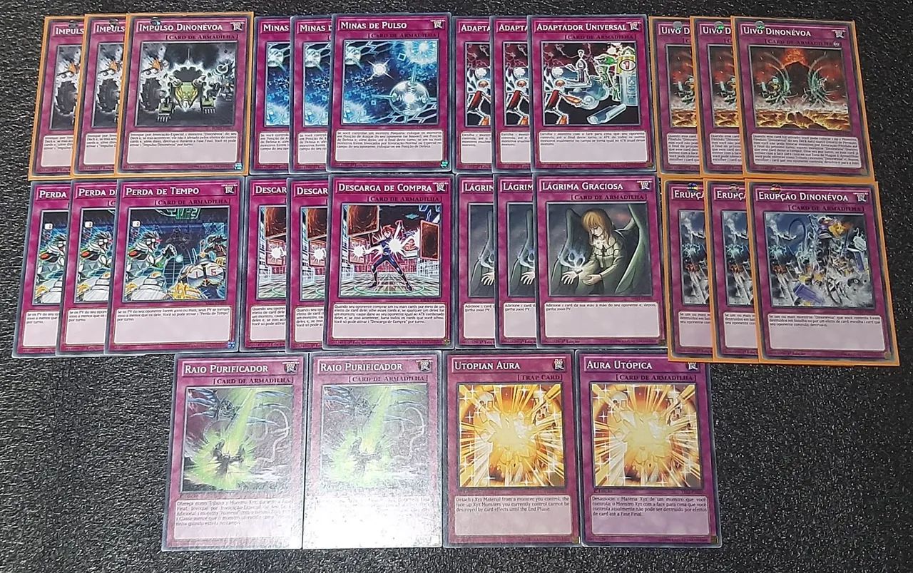Deck dinonevoa cartas originais de yu-gi-oh - Foto 3
