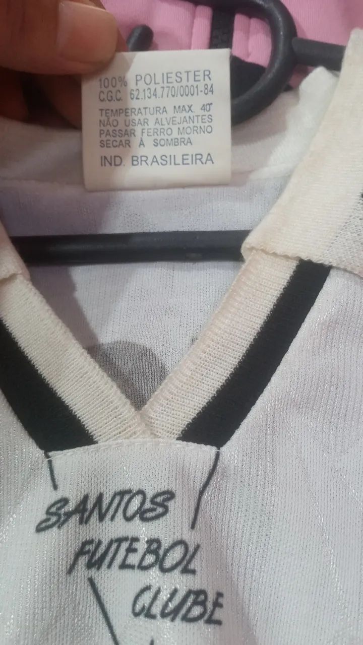 CAMISA SANTOS AMDDMA ORIGINAL 1995 - Foto 6
