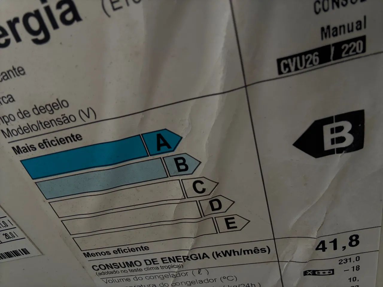 FREEZER CONSUL 231L FUNCIONANDO PERFEITO? - Foto 3