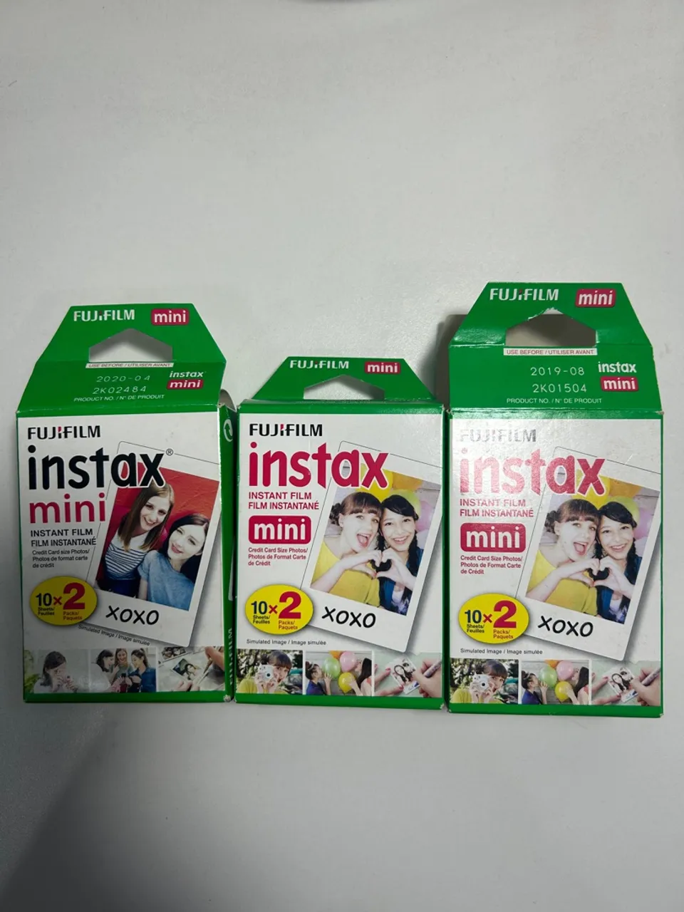 Filme Fujifilm Instax Mini - 03 Packs - 15 fotos