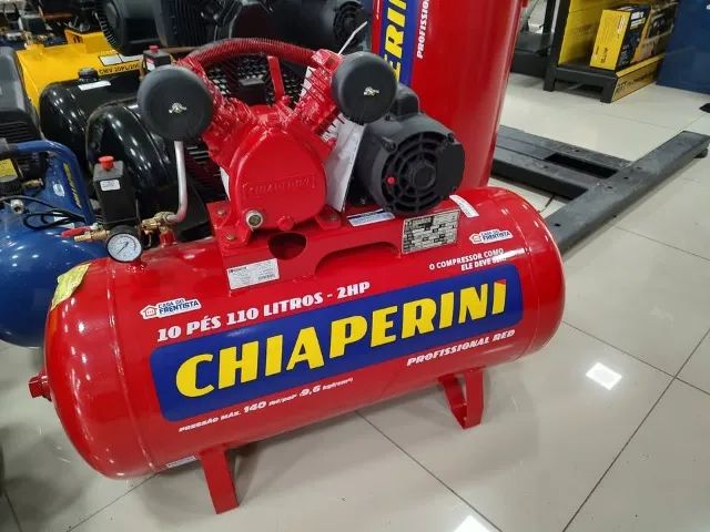 Compressor de 110L Chiaperini 140 libras 10pes Motor 2c Wag - Chiaperini - Foto 3