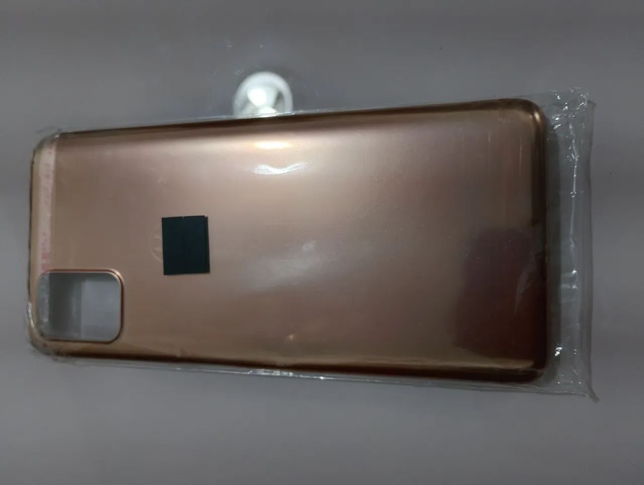 Capa Traseira fixa, Cor Rose Gold, Celular G9 Plus, nova, embalada  - Foto 4