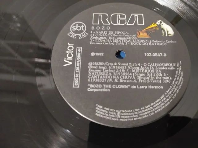 LP Disco Vinil Bozo ( não tem encarte) - Foto 3