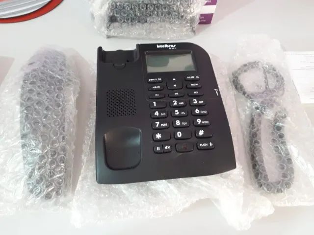 Telefone com Fio TC60 ID Preto Intelbras - Excelente como Novo - Foto 6