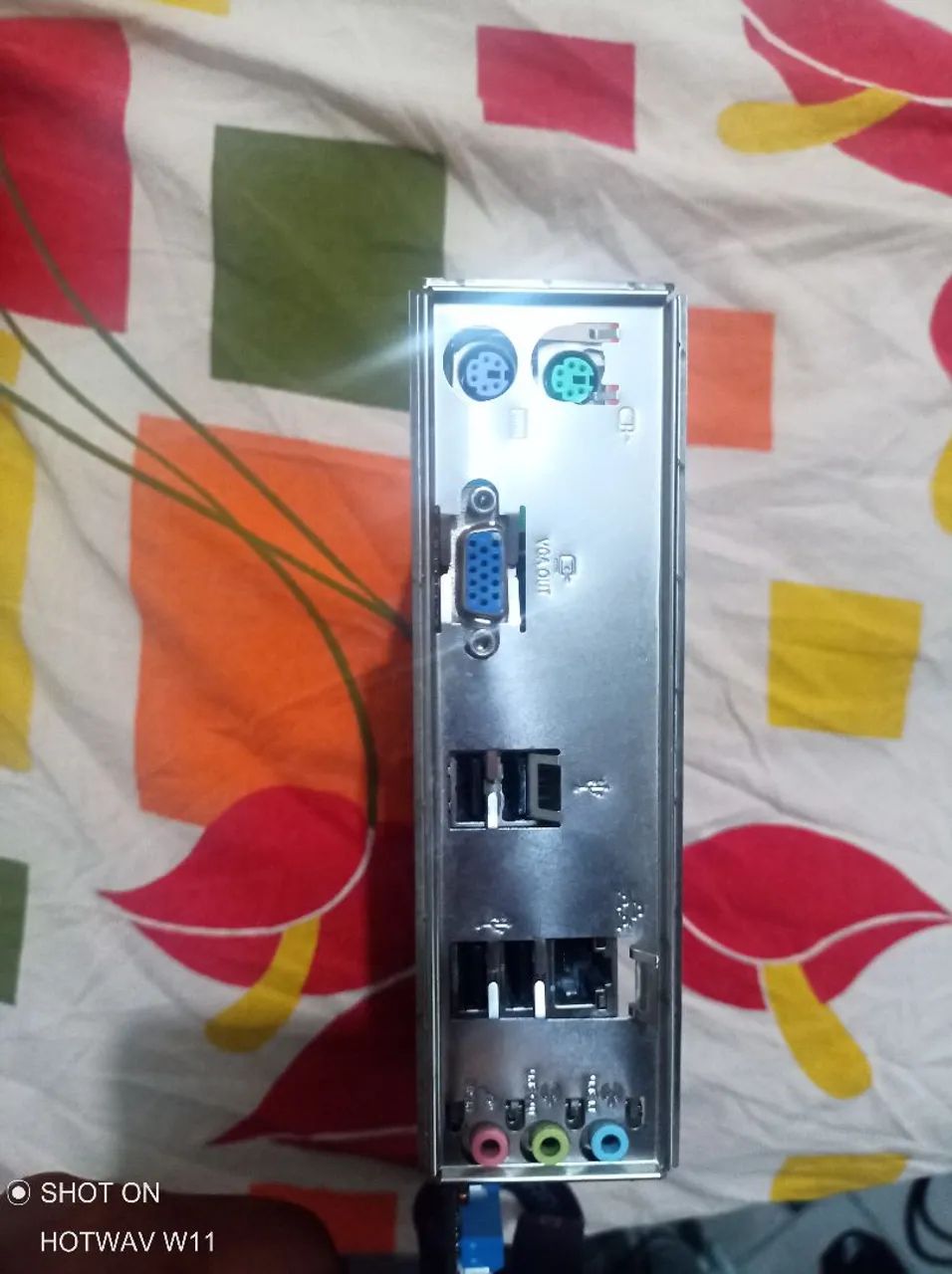 Placa mãe Asus com processador, cooler, memória e espelho, completa. - Foto 2