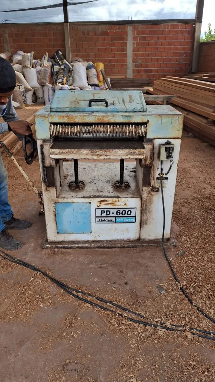 Plaina Desengrossadeira Industrial Baldan PD-600