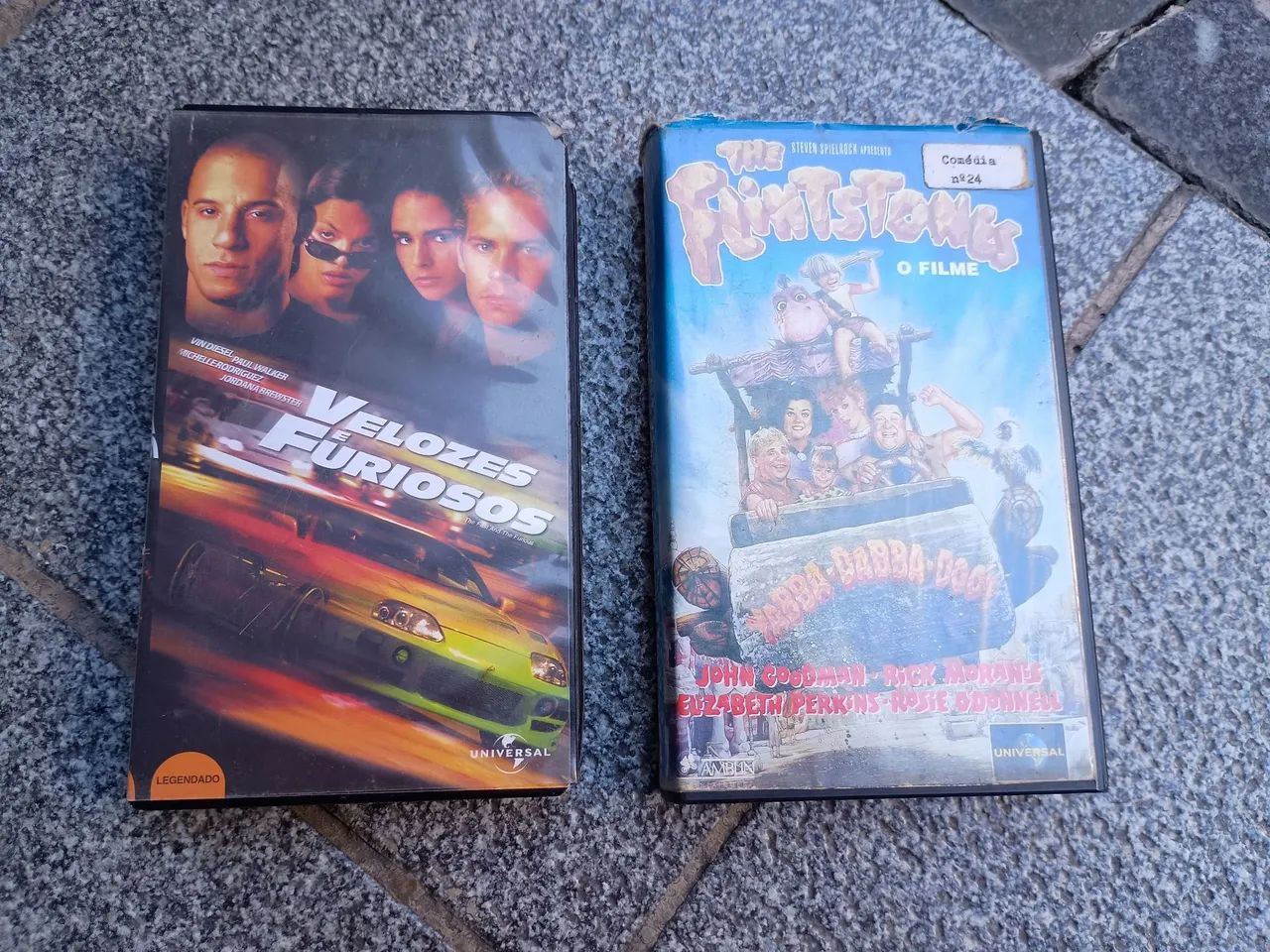 Fitas VHS antigas 