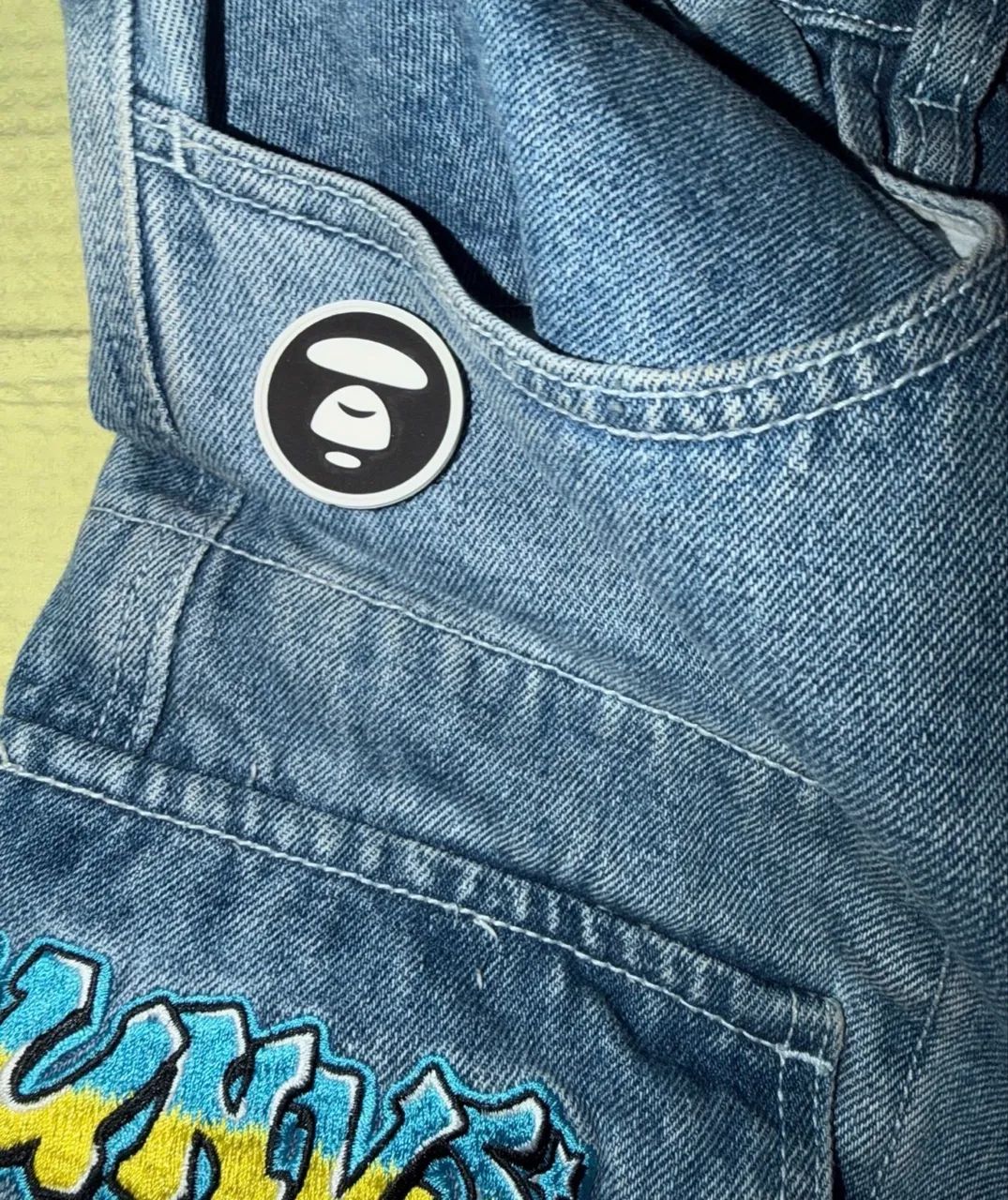 BERMUDA AAPE JEANS 44 (estilo Jorts) IMPORTADA  - Foto 5