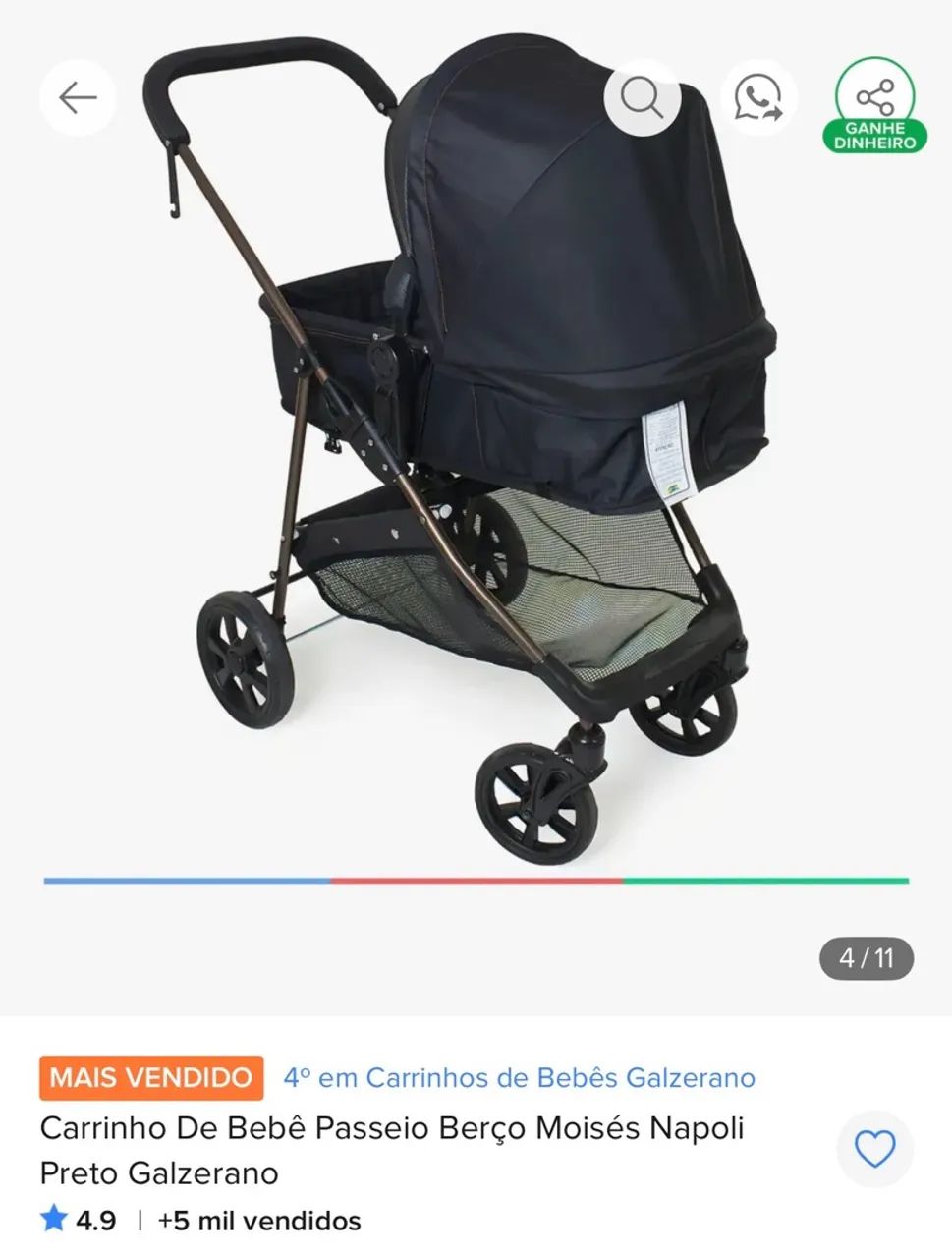 CARRINHO DE BEBÊ  - Foto 4