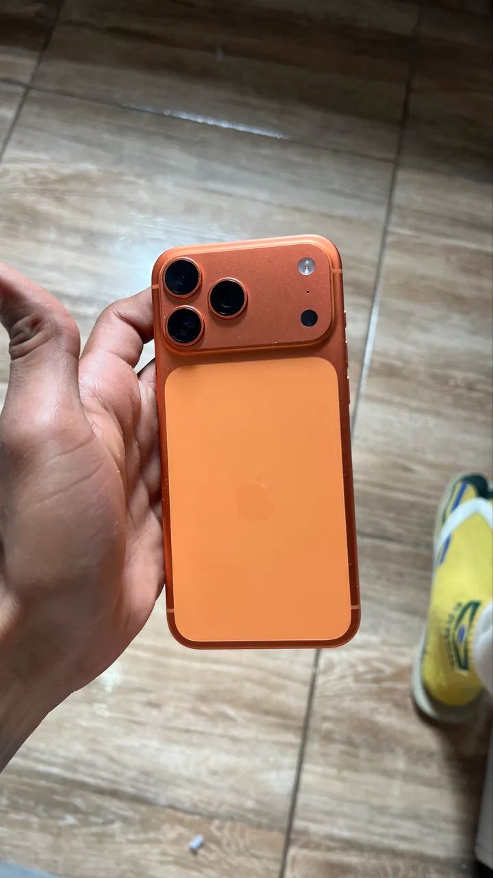 ? iPhone 17 Pro Max 256GB - Cor Laranja  - Foto 3