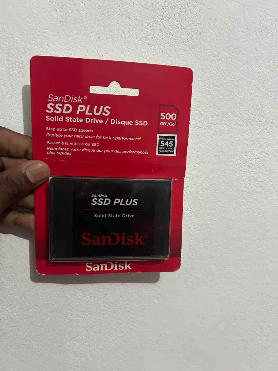 SSD SanDisk Plus de 500 GB 