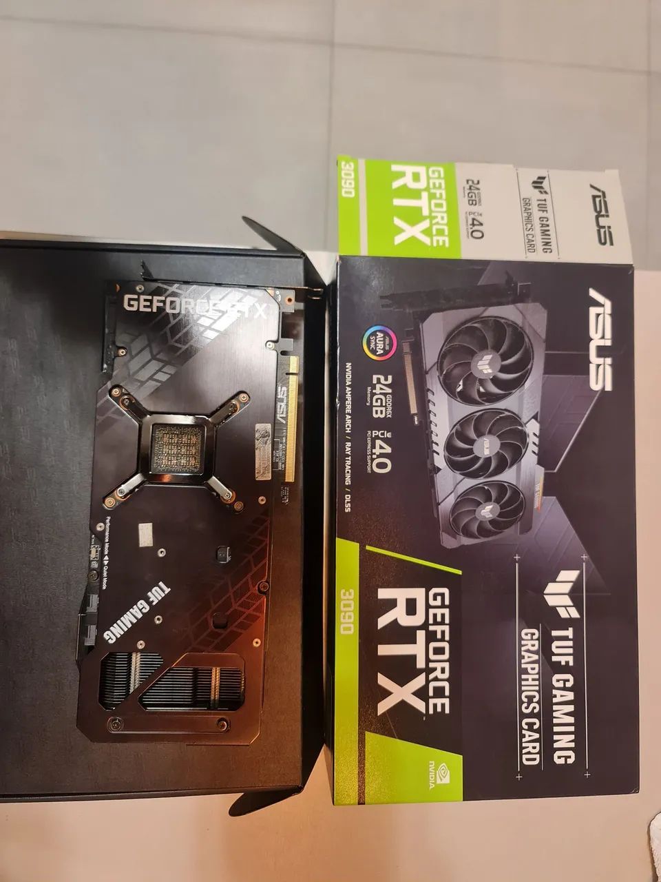 Rtx 3090 asus tuf garmin 24gb - Foto 3