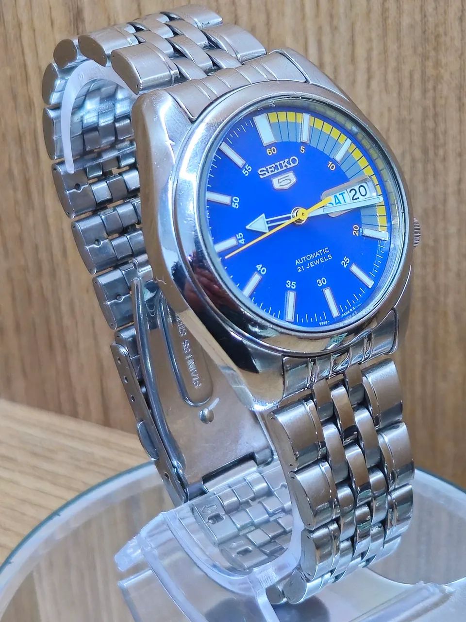 Relógio Seiko 5 automático 7S26-01V0  - Foto 3