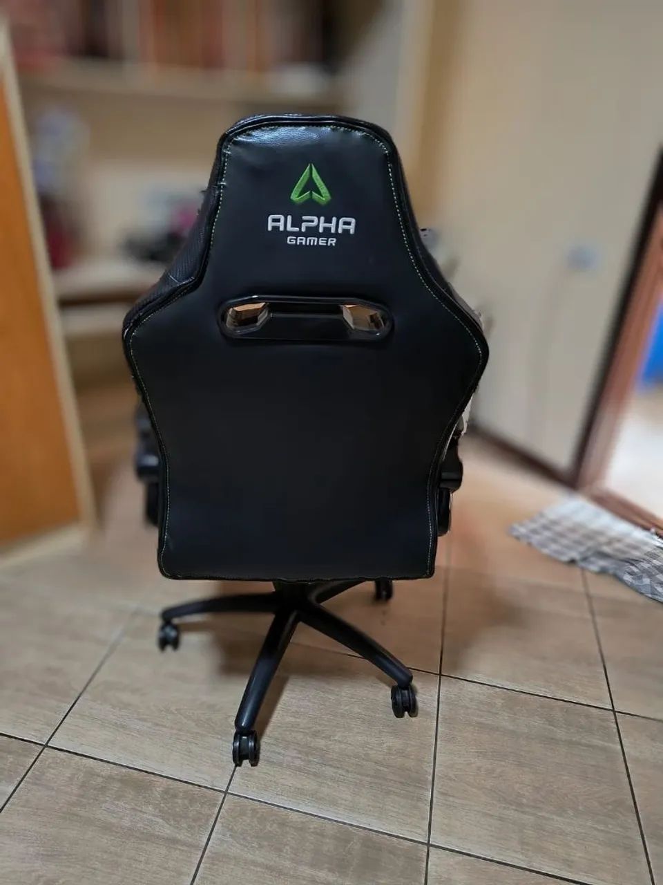Cadeira Alpha Gamer Verde - Foto 3
