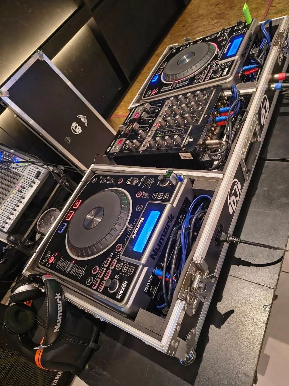 CASE CDJ E MIXER NUMARK E BERINGER - Foto 3