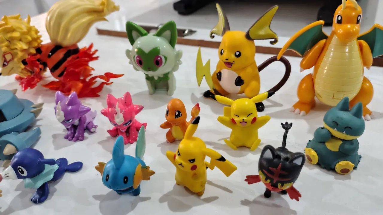 Kit 17 pokémons - actions figures lote - Foto 4
