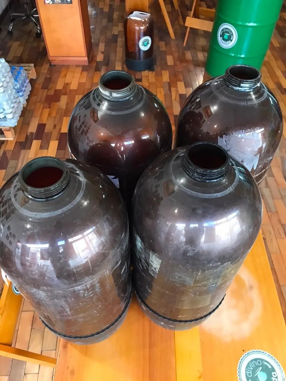 CASCO BARRIL PET 30L - USADO - SEM ALÇA E BOCAL - Foto 4
