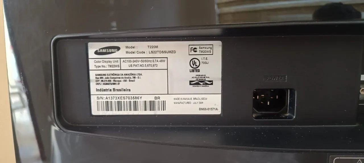 Monitor Samsung T220M - Foto 5