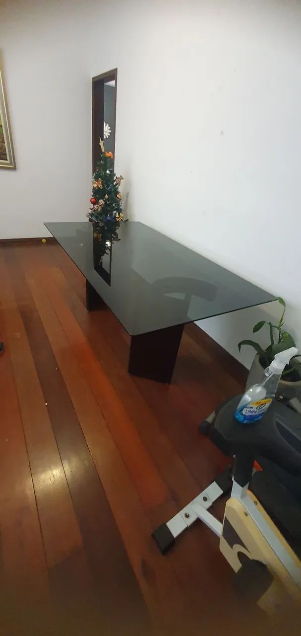Mesa de Jantar Tampo de Vidro 180x100cm - Foto 5