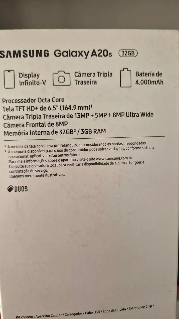 Samsung Galaxy A20s novinho - Foto 3