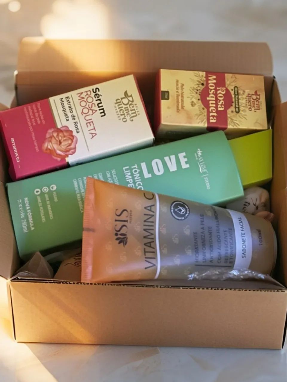 Caixa de Skincare Básico KIT skincare
