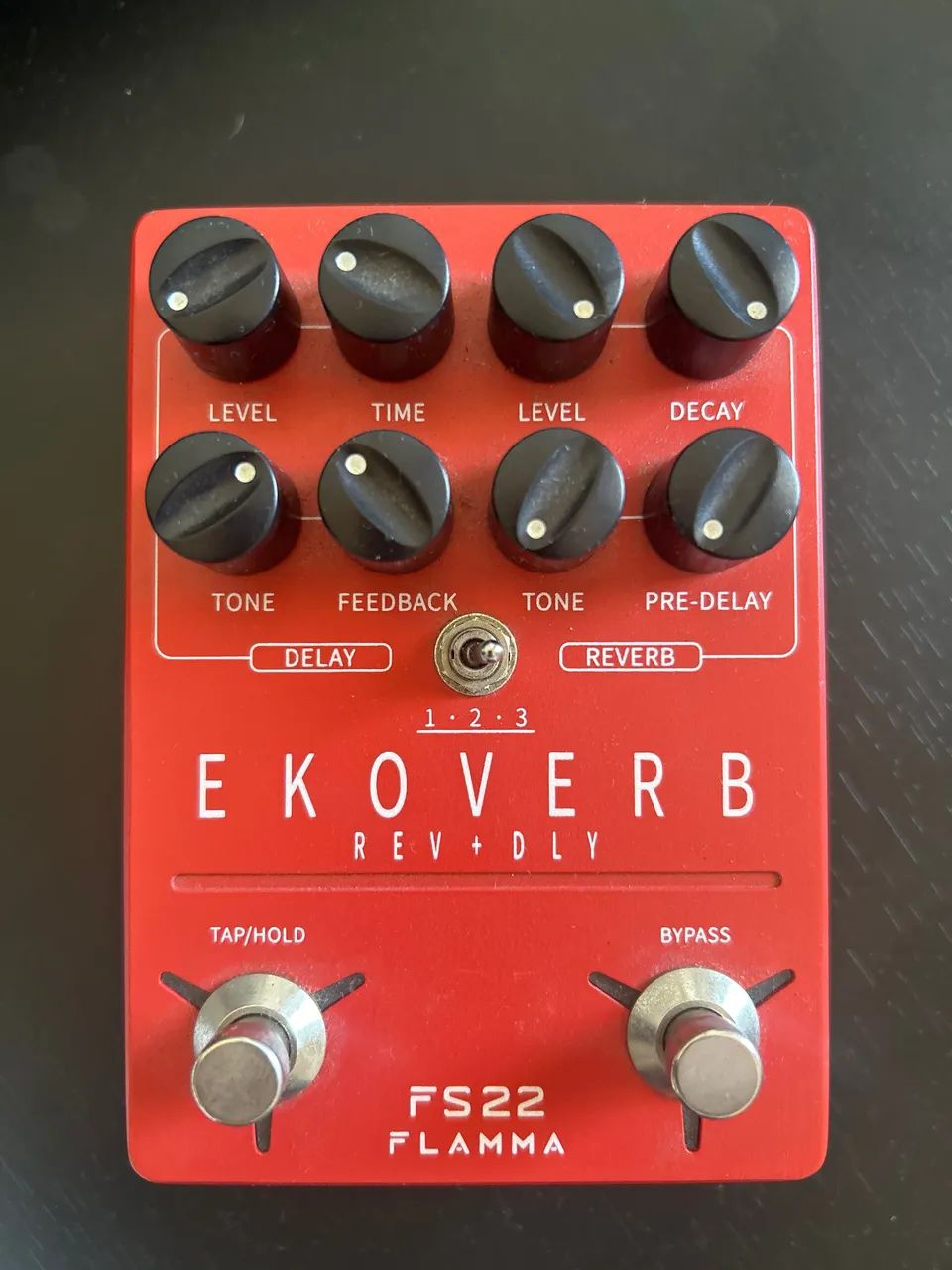 Pedal Flamma Ekoverb FS22 (Delay + Reverb) - Instrumentos musicais