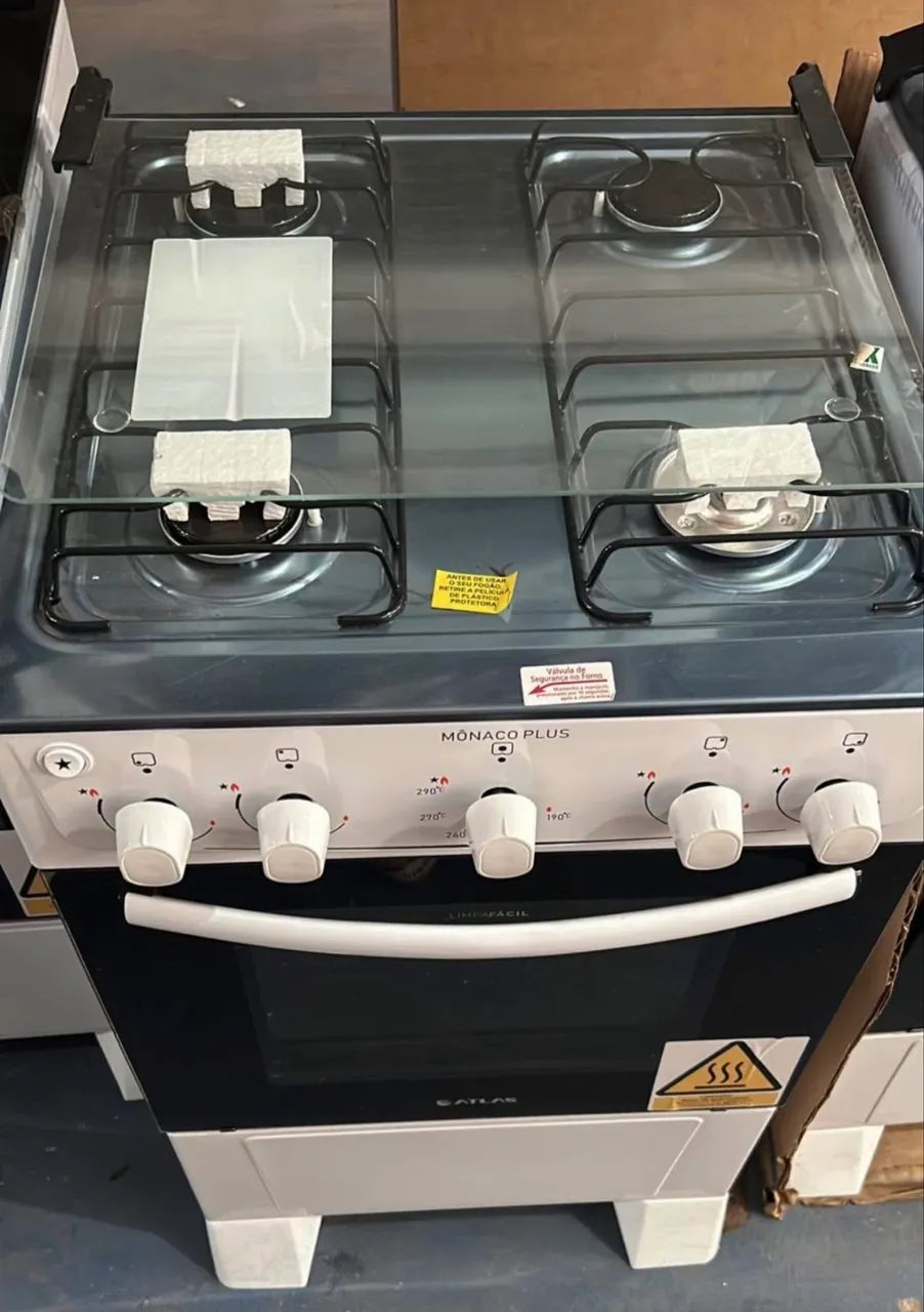 Fogão 4 bocas com acendedor automático  - Foto 2