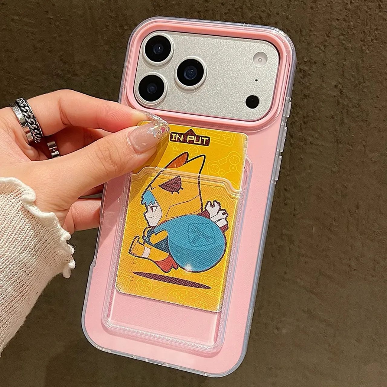 Case Branca polaroid/cartão IPhone 13 Pro Max  - Foto 3
