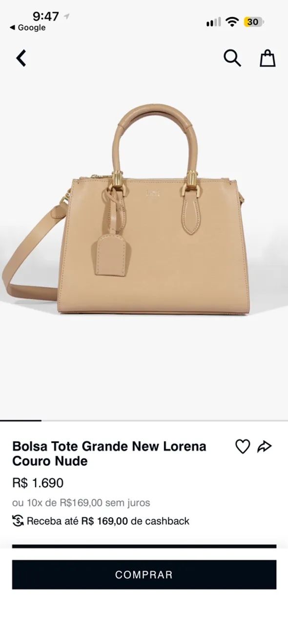 BOLSA SCHUTZ LORENA GRANDE  - Foto 4