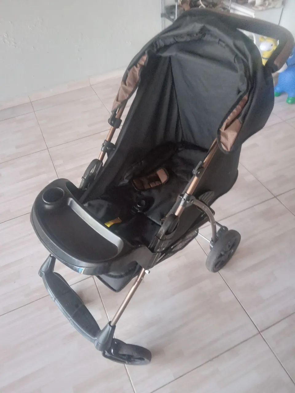 Carrinho e bebê conforto galzerano  - Foto 4