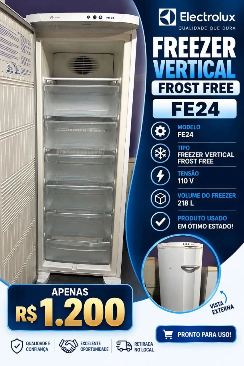 freezer 210l