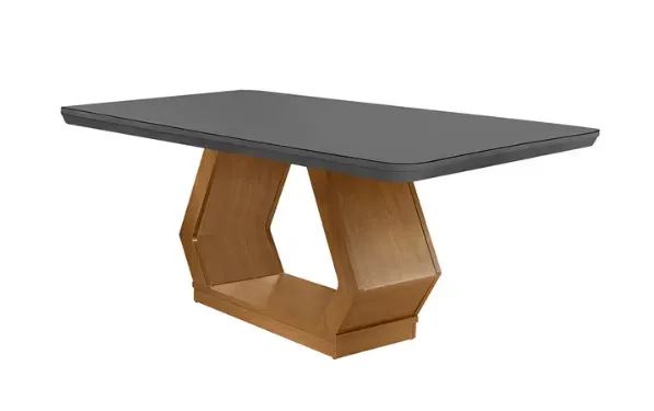 Mesa de Jantar com vidro e com 6 Cadeiras - Foto 2