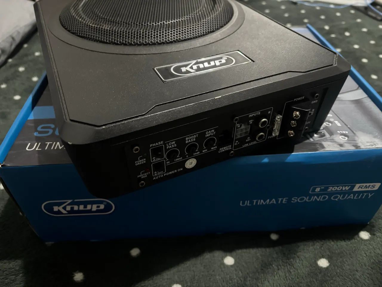 Swbwoofer Ativo Knup 200W - Foto 2