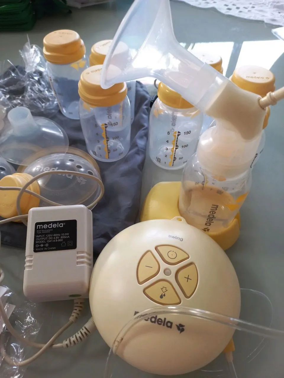 Extrator de Leite Medela Swin Flex Original + Kit Completo - Foto 2