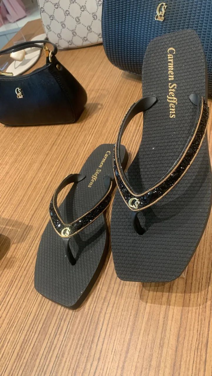 Sapatos e bolsa Carmen Steffens  - Foto 4