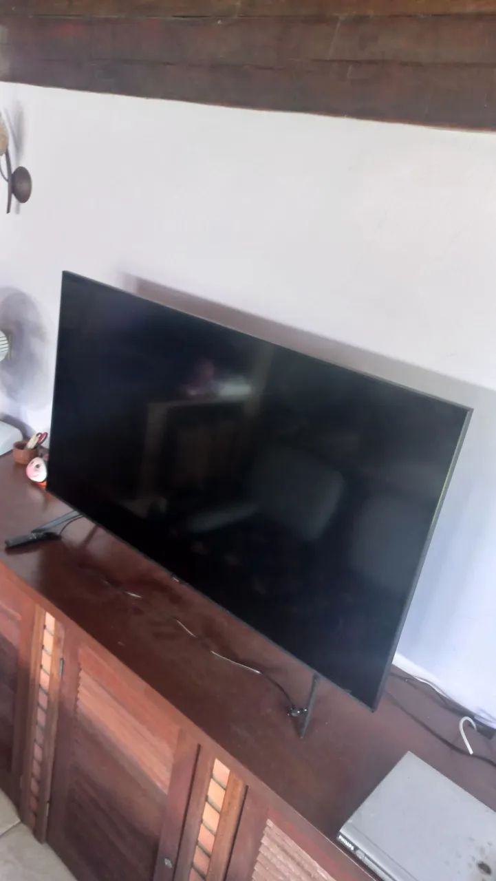 Samsung 55" smart tv - Com defeito - Foto 2