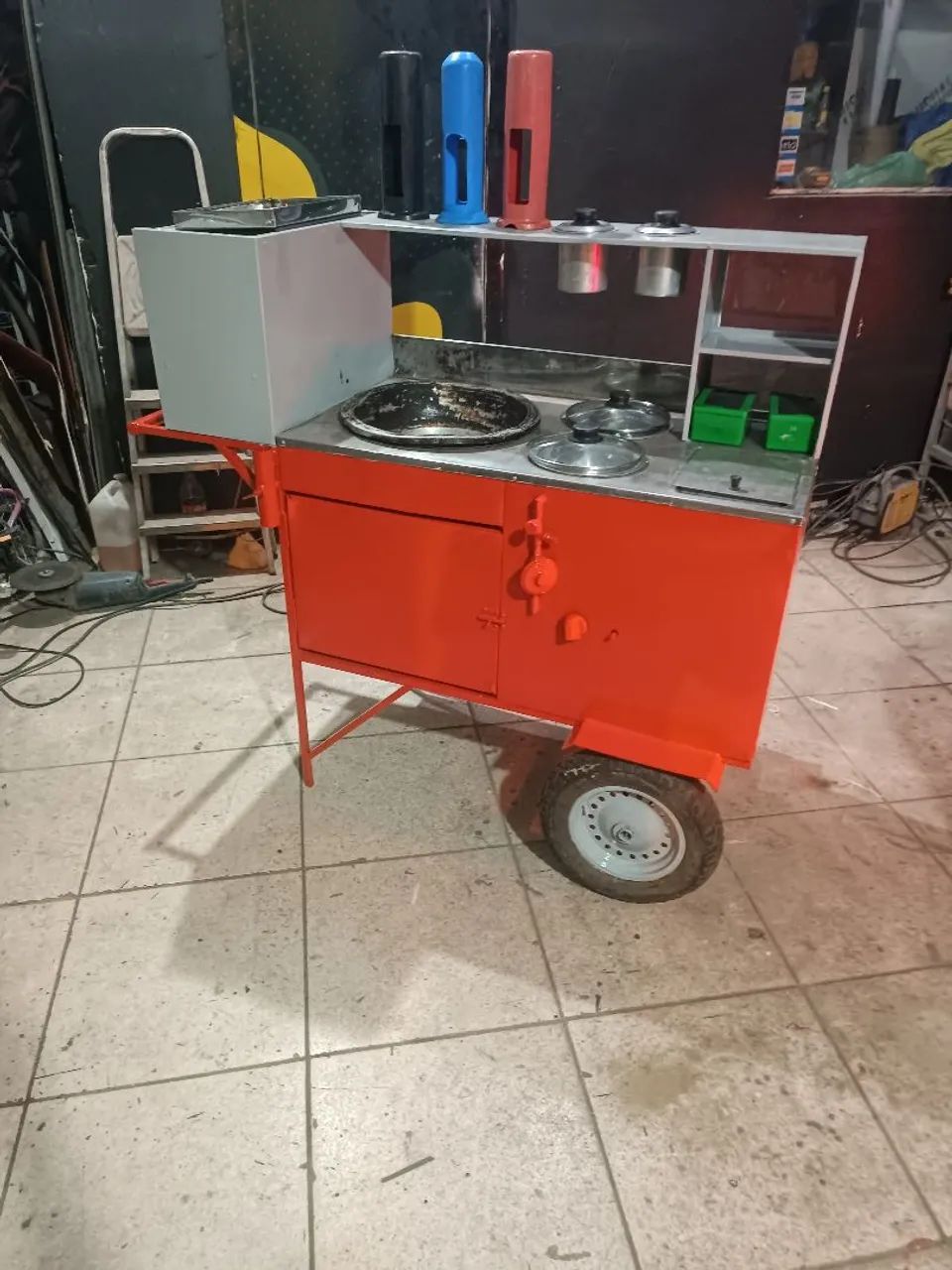 Carro de lanche pra vender 