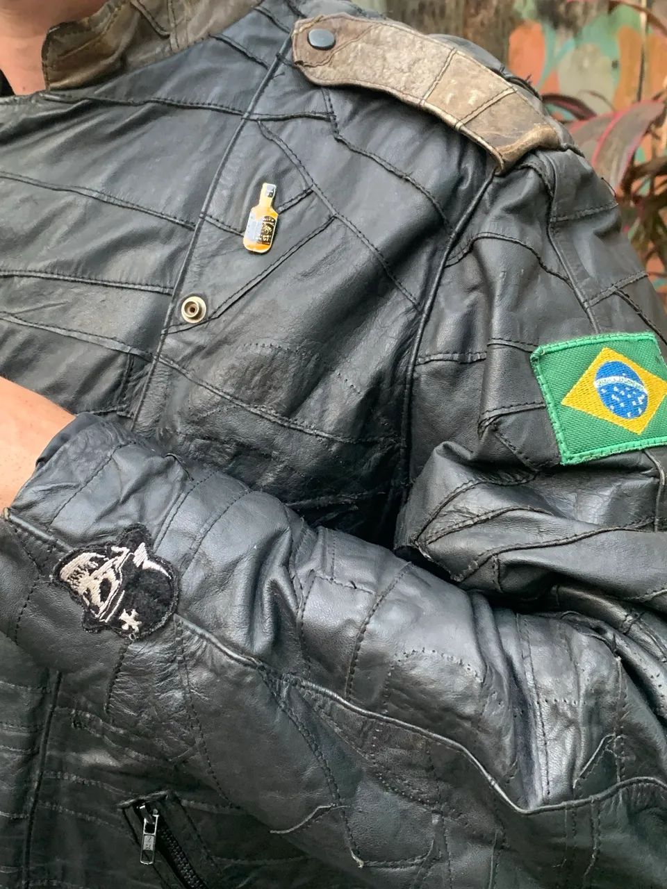 Jaqueta de 100% Couro - Motociclista  - Foto 2