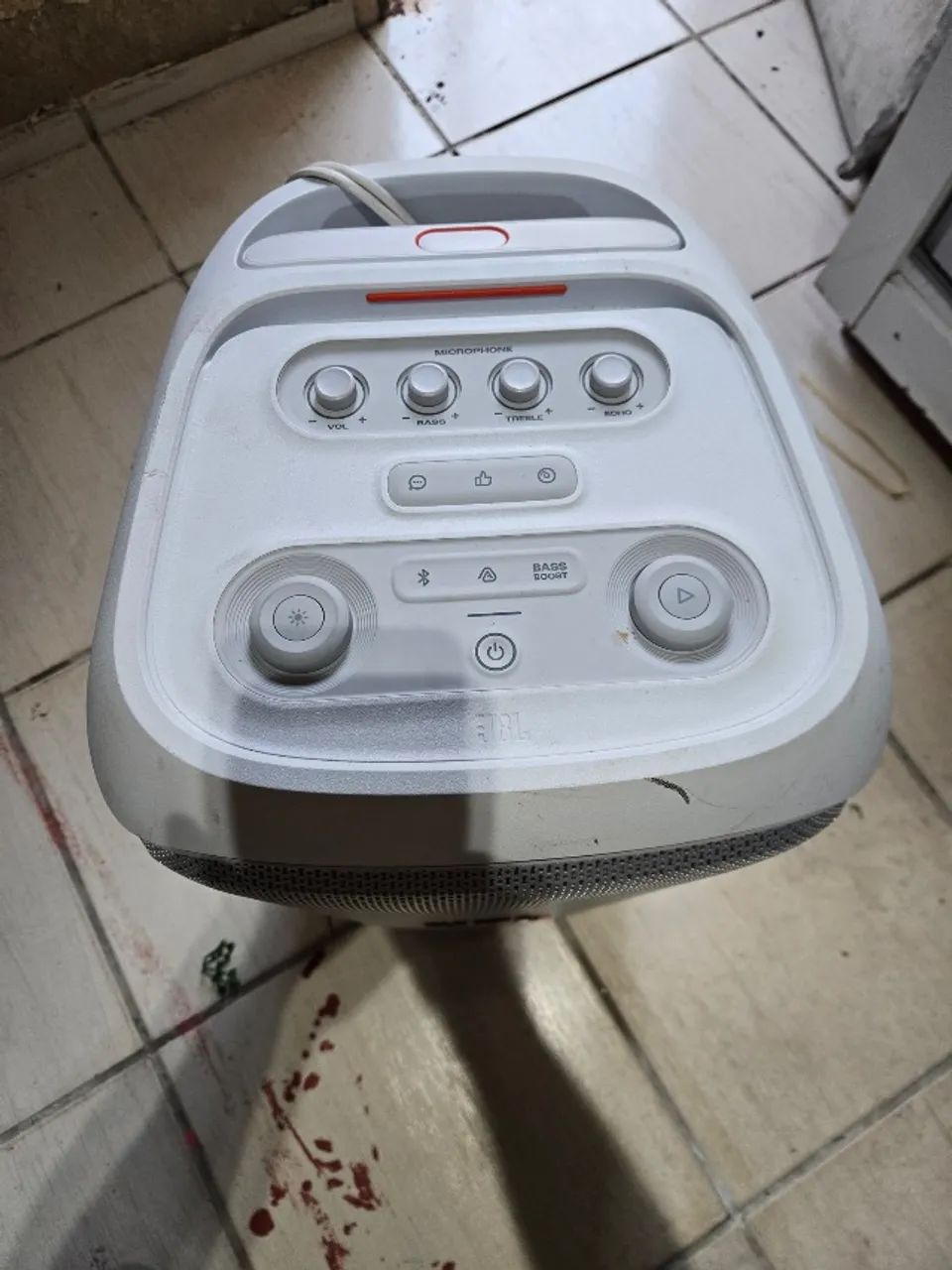CAIXA DE SOM JBL 320 BRANCA - Foto 3