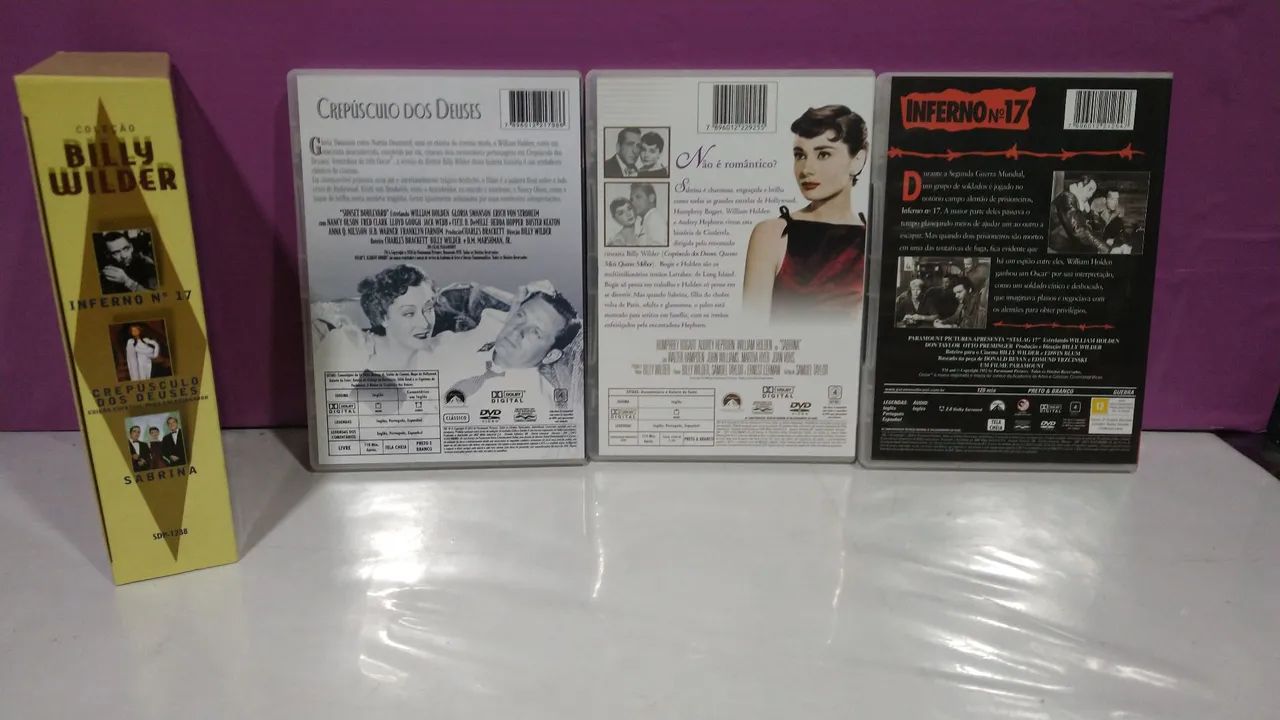Dvds coleção Billy Wilder originais. - Foto 2