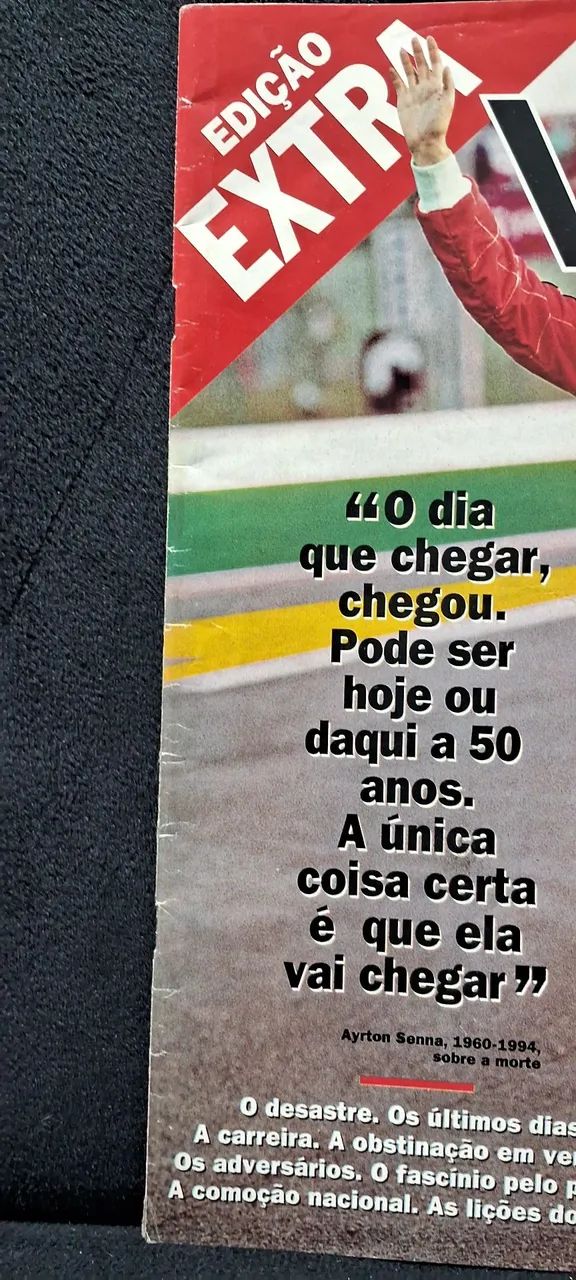 Edição extra da Veja - a perda de Ayrton Senna - Foto 3