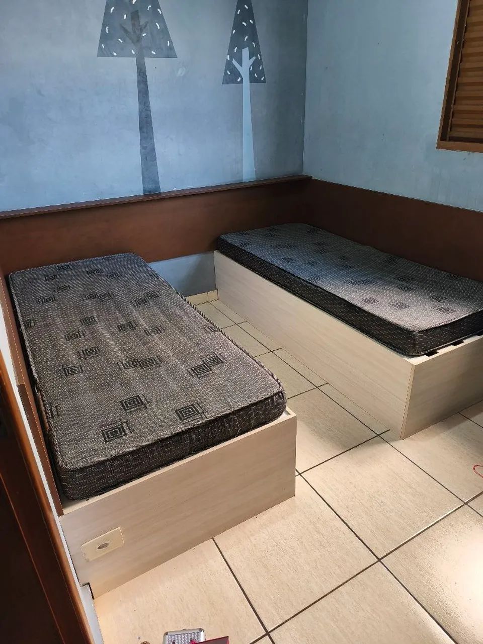 Cama planejada 100% MDF