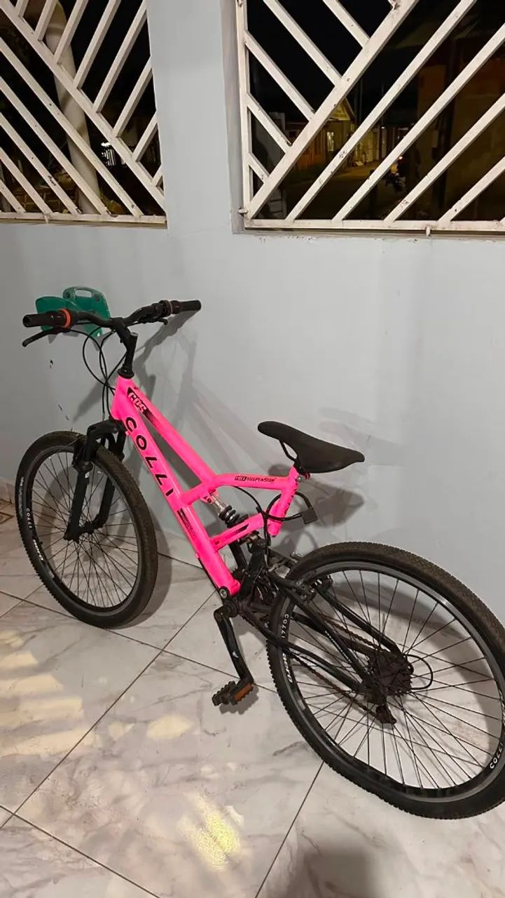 Bicicleta Rosa Feminina  - Foto 2