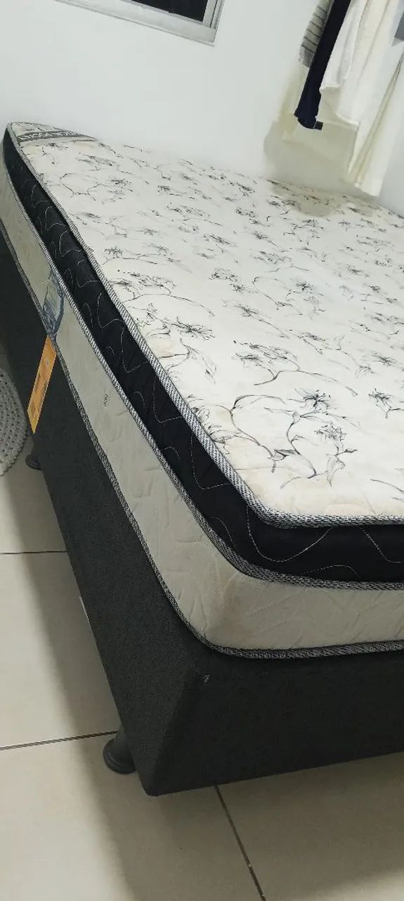 Cama box casal ortobom 